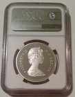 Canada 1982 Silver Dollar Regina Centennial Proof Pf69 Uc Ngc Maple Leaf Label