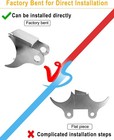 Rear Upper Shock Mount Bracket For Chevy Silverado Gmc Sierra 1999-2006 Silver