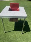 Baby Butler Child   s Folding High Chair Table Seat Walker Wheels Vintage 1950-60