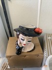 Vintage Lady Head Vases Set Of 4