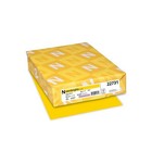 Neenah Paper Astrobrights Colored Card Stock 65 Lb  8-1 2 X 11 Solar Yellow 250