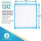 Dynarex Disposable Underpads Medical-grade Bed Pads Sheet Protection - 200pcs