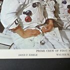 Vintage Original Nasa Apollo 1st First Manned Mission Crew Astronaut 8x 10 Photo
