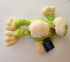 Dandee Collector s Choice Frog Green yellow Huggable Super Soft Plush 15 