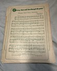 1949 Rudolph The Red Nosed Reindeer Vintage Christmas Sheet Music Santa Claus