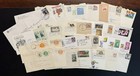 Us Postage Stamp Covers - Over 80 Assorted Cards