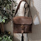 Preston Leather Maker Goods Saddlebag
