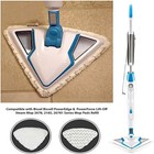 Steam Mop Pads For Bissell Poweredge Lift-off Powerforce Washable Triangle Steam