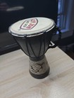 Vintage Ron Jon Surf Shop Wooden Djembe Drum With Sea Turtle Design