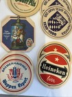 Lot 47 Vintage German European Foreign Beer Coasters Bar Beck   s Heineken Rare
