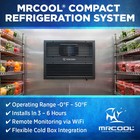 Mrcool 12k Btu Walk-in Cooler Refrigeration System 230v Wifi R32  unit Only 