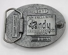 Vtg Bobcat Belt Buckle 1987 Tandy Leather Wild Cat Lynx Head Rare