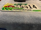 Tennessee Agriculture Embossed License Plate Ag 5414 2012 Era