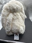 Plush Jellycat London Cream White Bashful Bunny Rabbit Stuffed Animal Medium 12 