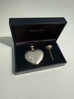 Vintage Tiffany   Co Sterling Silver Heart Perfume Bottle Funnel   Box No Mono