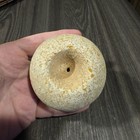 Rare Pre-columbian Mezcala Greenstone Cobble With Paired Concavities
