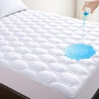 Mattress Protector Waterproof Breathable Topper Pad Cover With 18  Deep Pocket