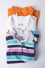 Lot Of 3 Aeropostale Girls Kids Shirts Tops Size 6 Orange White Stripes Clothing