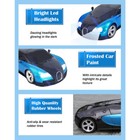 1 18 Scale Rc Remote Control Electric High Speed Racing Car Lights Kids Toy Gift