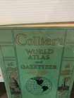 Collier s World Atlas And Gazetteer Book 1942  Wwii Progress Maps