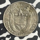 1933 Panama 1 4 Balboa Lot t3645 Silver  Nice 