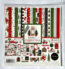 Carta Bella Home For Christmas  12x12 Collection Pack  Chipboard  Puffy Stickers
