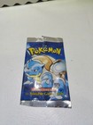Empty Pokemon 1st Edition Shadowless Base Booster Pack - Blastoise