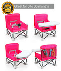 Portable Travel Booster Seat With Tray Folding Baby Seat Booster High Chair