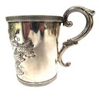 Rare Pre Civil War Coin Silver Christening Cup By Steve Jett