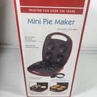 Sunbeam Mini Pie Maker Bakes 4 Pies Red Fpsbpmm980 Easy Clean Space Saving