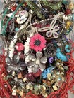 1 Lb Vintage Costume Broken Junk Jewelry Mystery Lot Tangled Craft Repurpose