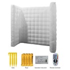 Inflatable Photo Booth Wall Background Frame With Led For Party