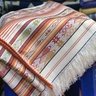 Tablecloth Rectangle Cotton Throw Handmade Otavalo Andean Inca 60 x80  6-8 Seats