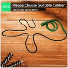 2pcs Reusable Bore Cleaner Rope Gun Barrel Cleaner For  22 Cal  223 Cal   5 56mm