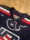 Nike Usa Hockey Jersey Size Xl Navy Team Iihf Flag Striped Excellent