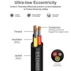 22 Gauge 3 Conductor Electrical Wire 25ft  Ul 2464 22 Awg 3 Wire Cable Tinned Co