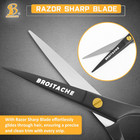 5    Professional Beard And Mustache Scissors  German Steel Beard Scissors Come