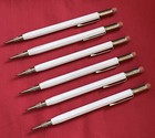 Autopoint Mechanical Pencils Lot Iowa Road Builders Co  1940s White
