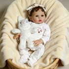 Handmade Reborn Dolls Lifelike Newborn Baby Girl Doll Full Body Vinyl Silicone