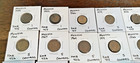 Mexico  Coin Lot -   68 Carded Coins - Nice Assortment -  lot 5012 