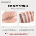 4 Tip Waterproof Eyebrow Pen Microblading Liquid Brow Pencil 6 Colors
