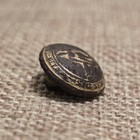 Virginia Confederate Cuff Button - Metal Detecting Find - Civil War Relic