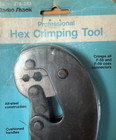 Pro Hex Crimping Tool For F-56   F-59 Coax Connectors Radio Shack 278-243 New