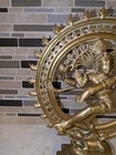 Brass God Of Dance Nataraja Lord Shiva Hindu Figurine Statue  14  Tall 