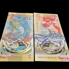 Eastern Caribbean  2 Banknote World Paper Money Unc Currency Bill Note Dollar