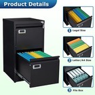 2 3 4 Drawer Filing Cabinet With Lock Metal File Storage Cabinet Letter legal a4