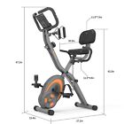 Stationary Folding Recumbent Cycling Exercise Bikes W  Lcd Monitor 12 Levels New