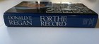 Vintage For The Record Ronald Reagan Donald T  Regan 1st Edition   1st Printing