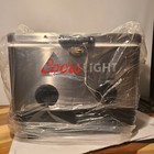 Coors Light Beer Stainless Cooler Rechargeable Bluetooth Speakers Led Lights 