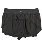 New Athleta Crossover Run Short Black Women s Size Xl Gym Running Yoga Exercise